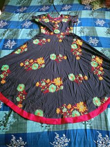 Floral Embroidered Dress