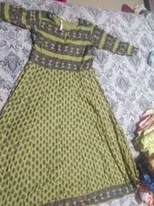 Beautiful Flared Libas Kurta In Medium Size