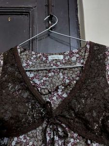 Cottagecore Mesh Top