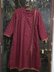 Foil Printed Kurta