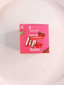 Pilgrim Squalane Strawberry Lip Balm