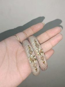 Elegant Floral Bangles