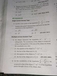 Coordinate Geometry For Jee(Advanced)