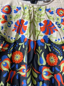 Maxi Dress With Baloon Sleeves