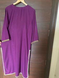 Elegant Purple emb. Kurta from naari (44)xx