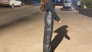 Black Leather Pants