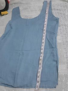 Long Kurti With Mirror Work