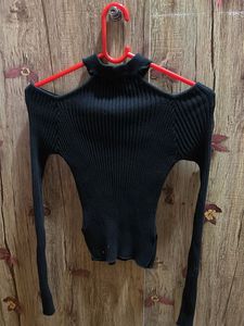 Cold Shoulder Knit Top