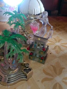 Vintage Musical Desk Clock