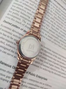 Rose Gold Quartz Watch
