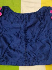 Royal Blue Blouse