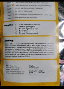 Bifrudiant Turmeric Facial Wax