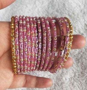 Pink Gold Bangles