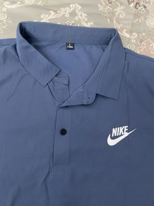 Nike Blue Polo Shirt