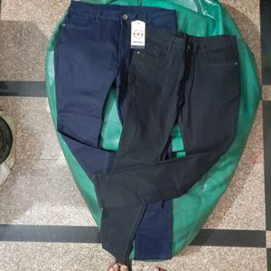 Woman Jeans Set Of 2, 32", New, Soft Comfy Fit