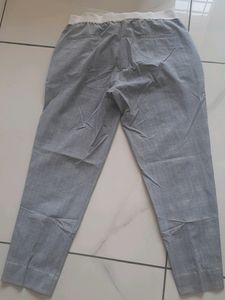 Van Heusen Women Printed Grey Trouser