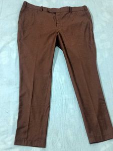 Brown Casual Pants