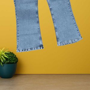 women blue Bootcut Denim Jeans size 36 (O-70)