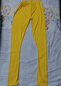 Western Wear Leggings ( LEMON YELLOW )