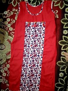 Red Floral Dress
