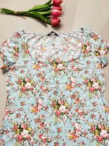 Floral Print Top