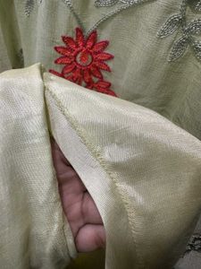 Pista Green Pant Suit Set