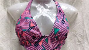 Vibrant Geometric Print One-Piece Swimsuit
