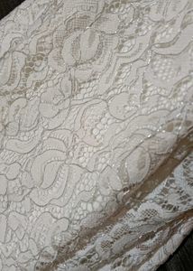 White Lace Midi Dress