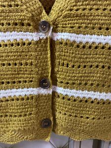 Striped Knit Cardigan