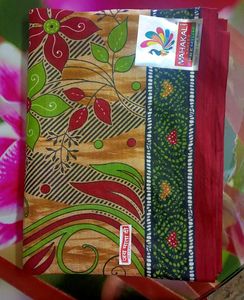 Brand New Soft Pure Cotton Saree