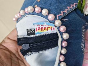 Denim &amp; Pink Tulle Dress