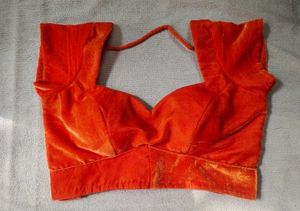 winter velvet blouse (padded)