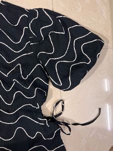 ONLY White Stripes Dress