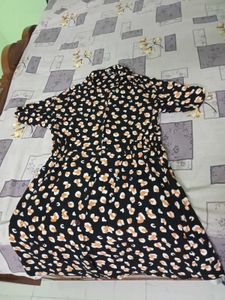 Printed Mini Dress