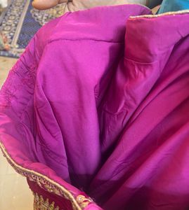 Gorgeous Heavy Work Silk And Velvet Lehenga Choli