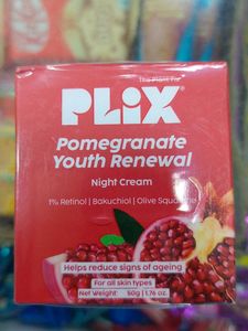 PLIX Pomegranate Youth Renewal Night Cream