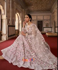 Elegant Embroidered Wedding Lehenga