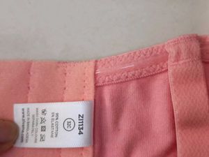 Pink Strapless Bra