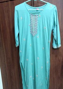 Elegant Embroidered Kurta