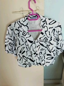 Patterned Crop Top - Unique Style