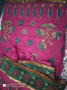 BEAUTIFUL PARTY WEAR SAREE.....