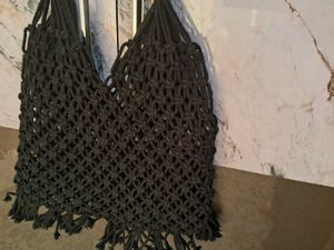 Hand Made Crocheted Bag