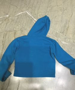 Blue Graphic Hoodie