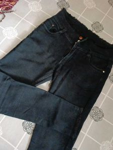 Dark Wash High-Waisted Jeans