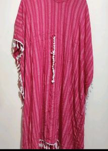 Rose Color Kaftan Kurta For 38 Bust