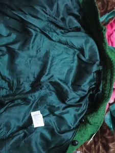 Zara Textured Green Jacket