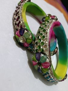💯 New Elegant Bangles For Traditional Wear✨