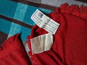 Red Casual Top