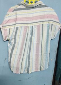 Striped Shirt Top