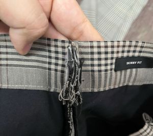 combo skinny/straight fit pants
